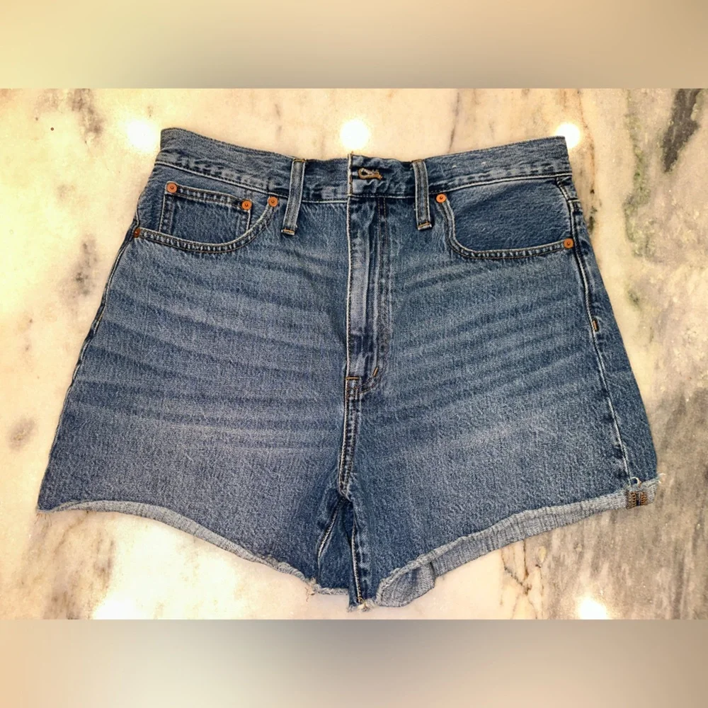 Madewell Blue Denim Jean Shorts